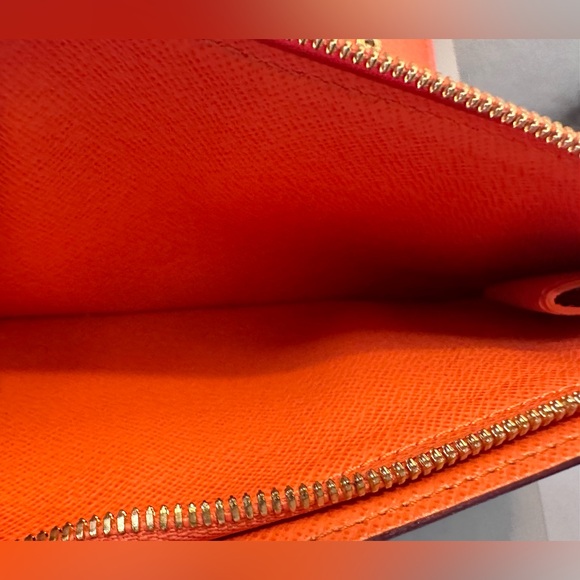 🧡🤍HOST PICK Beautiful Louis Vuitton Multicolor Insolite Wallet WhiteOrange🧡🤍 - Picture 8 of 17